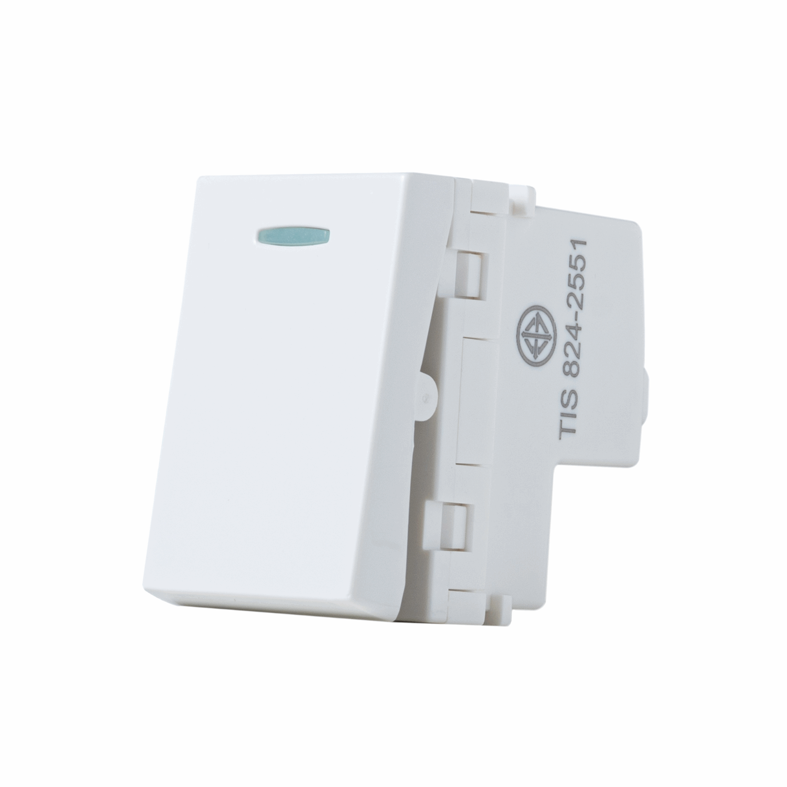 SIM51A-011SP-WH สวิตช์ 1 กด แบบกดกระเด้ง ขนาด 24มม. - Image 2