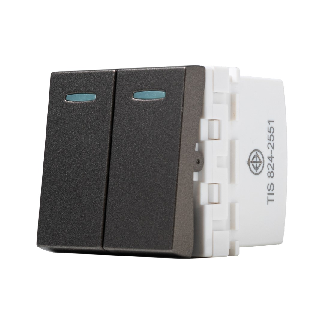 SIM51A-022M-BR สวิตช์ 2 กด 2ทาง ขนาด 36มม. - Image 3