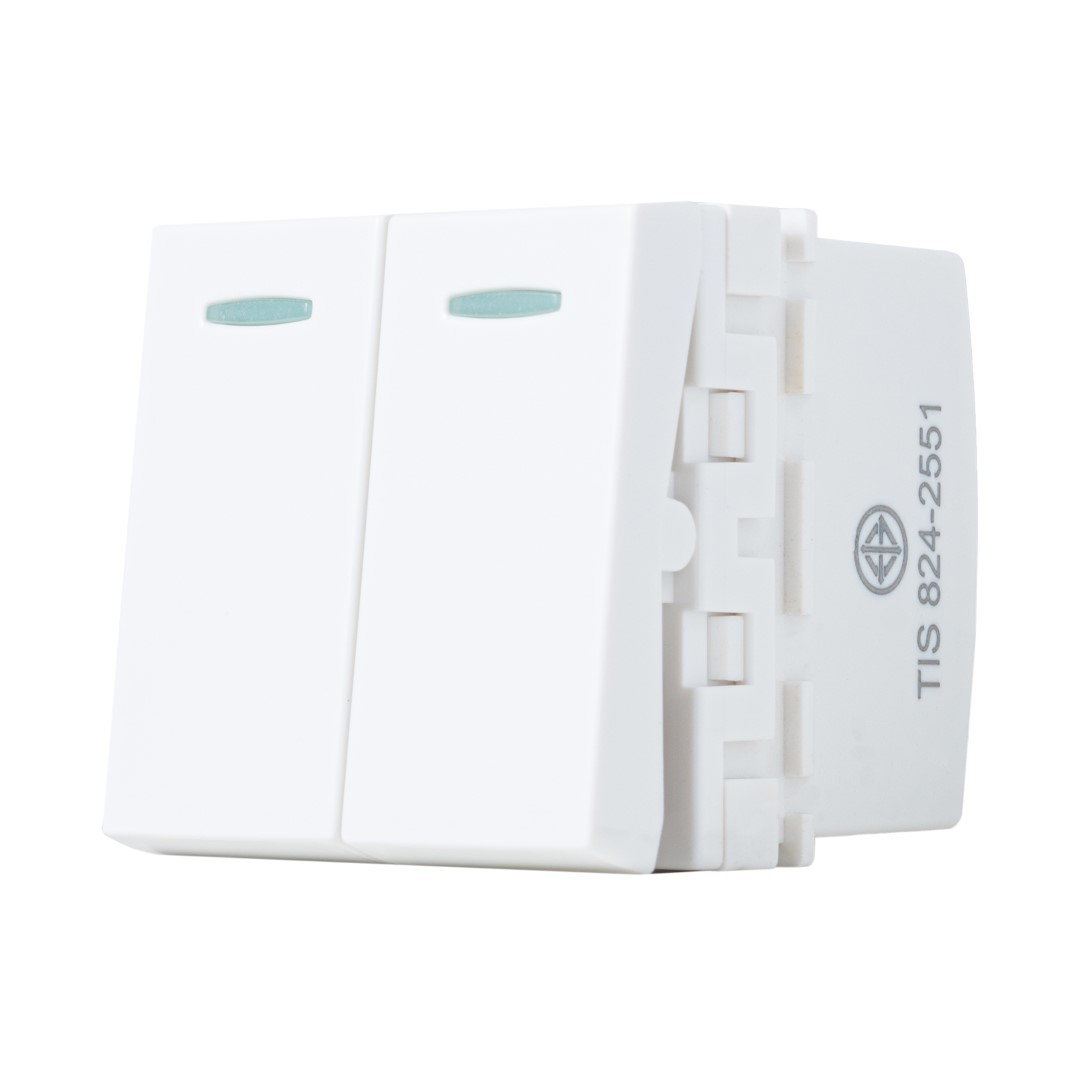 SIM51A-022M-WH สวิตช์ 2 กด 2ทาง ขนาด 36มม. - Image 2