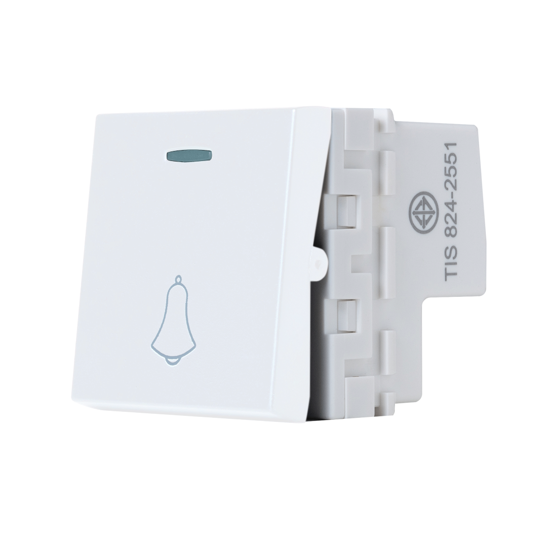 SIM51A-05M-WH สวิตช์กดกระดิ่ง ขนาด 36มม. - Image 2