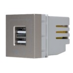 เต้ารับปลั๊กUSB 1 ช่อง 2 พอร์ต ขนาด 36มม. - Image 4