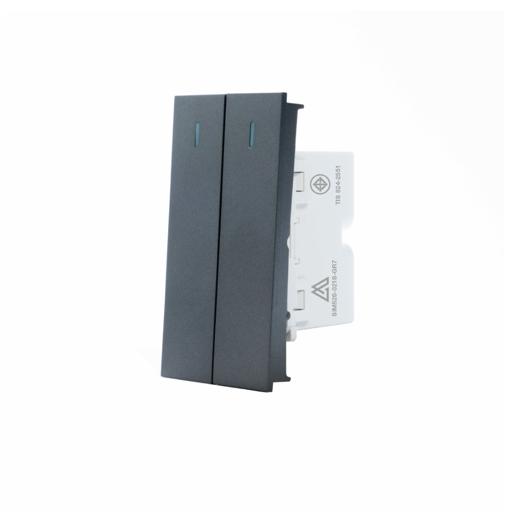 SIM52S-021SP-GR7 สวิตช์ 2 กด แบบกดกระเด้ง ขนาด S - Image 3