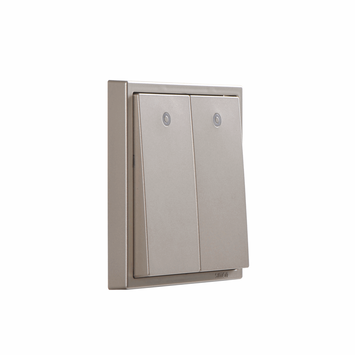 2 Gang 1 Way Switch Module with LED - Image 4
