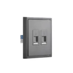 เต้ารับสัญญาณอินเตอร์เน็ต/Lan CAT6 คู่ - Image 5