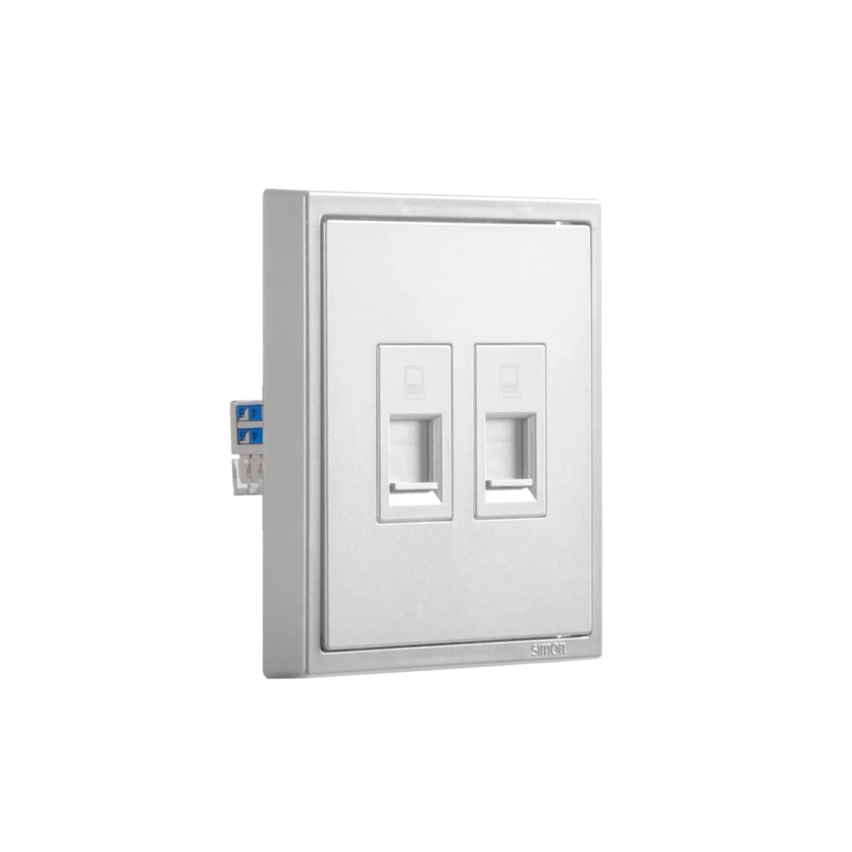 เต้ารับสัญญาณอินเตอร์เน็ต/Lan CAT6 คู่ - Image 6